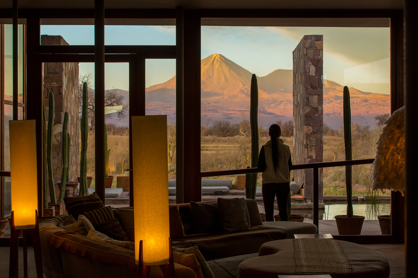 Lobby des Tierra Atacama